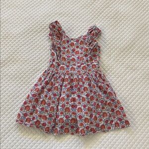 Roller Rabbit Floral Print Cotton Dress Preppy Casual Boho Girls 8